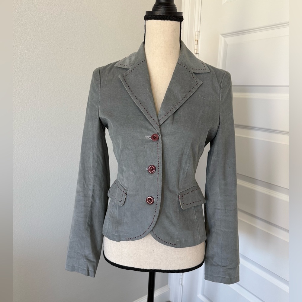 Original Penguin Y2K Sage Corduroy Blazer